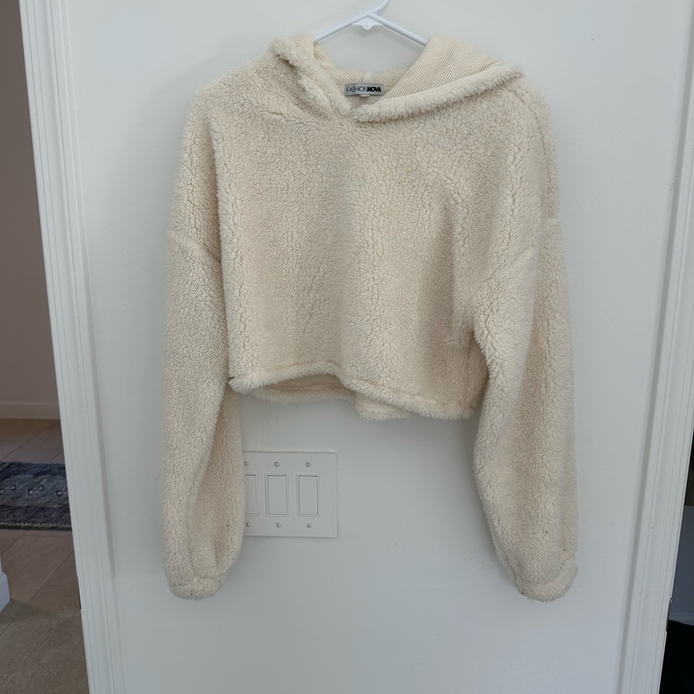 Cozy Cream Sherpa Hoodie